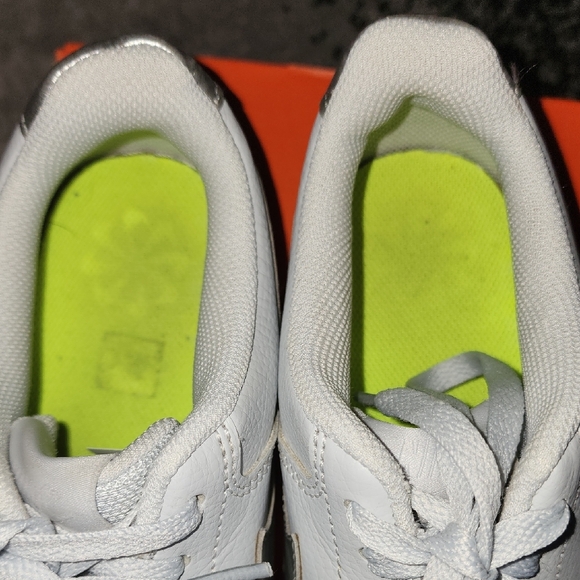 Nike Silver and White Athletic Shoes - Picture 6 of 11